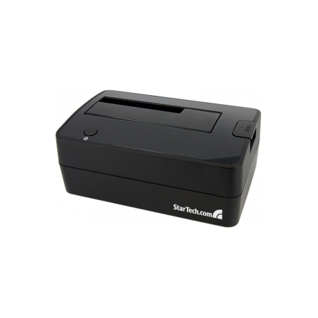 StarTech.com SuperSpeed USB 3.0 to SATA Hard Drive Docking station for 2.5 / 3.5 HDD - HDD Docking station - SATA Dock - HDD docking station - bays: 1 - 2.5", 3.5" - SATA 3Gb / s - USB 3.0 - black - for P / N: PEXUSB3S24, PEXUSB3S44V, SVA12M2NEUA, SVA12M5NA, USBDUP15, USBDUPE115, USBDUPE17 - 4