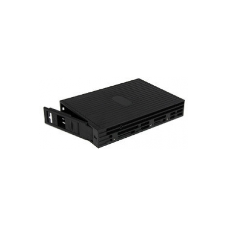 StarTech.com 2.5in SATA / SAS SSD / HDD to 3.5in SATA Hard Drive Converter - Storage bay adapter - 3.5" to 2.5" - black - 25SATSAS35 - Storage bay adapter - 3.5" to 2.5" - black - for P / N: S352BU33HR, SATDOCK5U3ER, SATDUP11IMG, SATERASER4, SATSASDUPE11, SU2DUPERA11 - 9