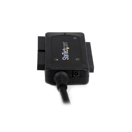 StarTech.com USB 3.0 to SATA IDE Adapter - 2.5in  /  3.5in - External Hard Drive to USB Converter - Hard Drive Transfer Cable (USB3SSATAIDE) - Storage controller - ATA  /  SATA - USB 3.0 - black - for P / N: PEXUSB3S42V, PEXUSB3S44V - 4