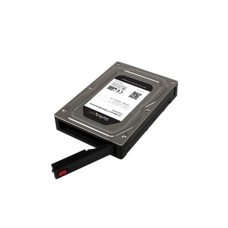 StarTech.com 2.5" to 3.5" SATA HDD / SSD Adapter Enclosure - External Hard Drive Converter with HDD / SSD Height up to 12.5mm (25SAT35HDD) - Storage enclosure - 2.5" - SATA 6Gb / s - SATA 6Gb / s - for P / N: S352BU33HR - 1