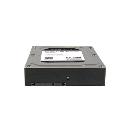 StarTech.com 2.5" to 3.5" SATA HDD / SSD Adapter Enclosure - External Hard Drive Converter with HDD / SSD Height up to 12.5mm (25SAT35HDD) - Storage enclosure - 2.5" - SATA 6Gb / s - SATA 6Gb / s - for P / N: S352BU33HR - 3