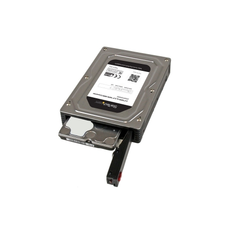 StarTech.com 2.5" to 3.5" SATA HDD / SSD Adapter Enclosure - External Hard Drive Converter with HDD / SSD Height up to 12.5mm (25SAT35HDD) - Storage enclosure - 2.5" - SATA 6Gb / s - SATA 6Gb / s - for P / N: S352BU33HR - 4