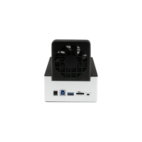 StarTech.com USB 3.0 Dual Hard Drive Docking Station with UASP for 2.5  /  3.5in HDD  /  SSD - USB 3.5" SATA HDD  /  SSD Dock - SATA 6 Gbps - Storage controller - 2.5", 3.5" - SATA 6Gb / s - USB 3.0 - black - for P / N: SVA12M5NA - 0