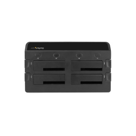 StarTech.com 4 Bay USB 3.0 (5 Gbps) Hard Drive Docking Station w /  UASP for 2.5" & 3.5" SATA SSD HDD - Multiple External Hard Drive Cloner /  Copier Dock (SDOCK4U33) - Storage enclosure - 4 bays (SATA-600) - for P / N: SVA12DN4NEUA - 3
