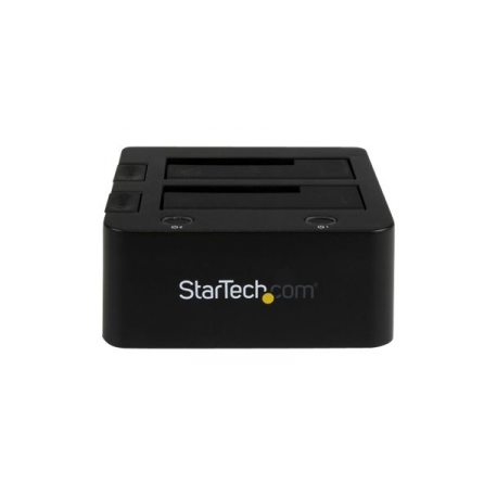 StarTech.com Universal Hard Drive Docking Station for SATA and IDE - USB 3.0 Dock for 2.5" / 3.5" HDDs / SSDs with UASP (UNIDOCKU33) - Storage controller - 2.5", 3.5" - ATA  /  SATA 6Gb / s - USB 3.0 - black - for P / N: SVA12M5NA - 0