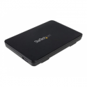 StarTech.com USB 3.1 (10Gbps) Tool-free Enclosure for 2.5" SATA Drives - Ultra-fast, Portable Data Storage - Lightweight Plastic (S251BPU313) - Storage enclosure - 2.5" - SATA 6Gb / s - USB 3.1 (Gen 2) - black - for P / N: BNDTBUSB3142, PEXUS313AC2V, PEXUSB311A1E, PEXUSB311AC2, PEXUSB312A2, PEXUSB314A2V2