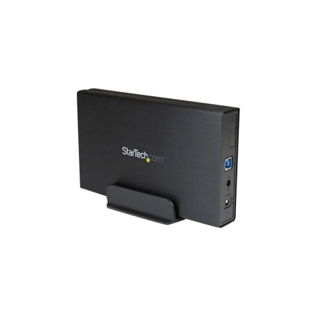 StarTech.com USB 3.1 Gen 2 External Hard Drive Enclosure for 3.5" SATA Drives - Fan-less UASP Enhanced Single Drive Enclosure (S351BU313) - Storage enclosure - 3.5" - SATA 6Gb / s - USB 3.1 (Gen 2) - black - for P / N: BNDTBUSB3142, PEXUS313AC2V, PEXUSB311A1E, PEXUSB312A2, PEXUSB314A2V, PEXUSB314A2V2 - 1