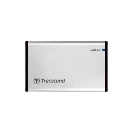 Transcend StoreJet - Storage enclosure - 2.5" - SATA 6Gb / s - USB 3.0 - 0
